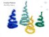 Christmas tree Crochet pattern Tabletop xmas tree Miniature decorations