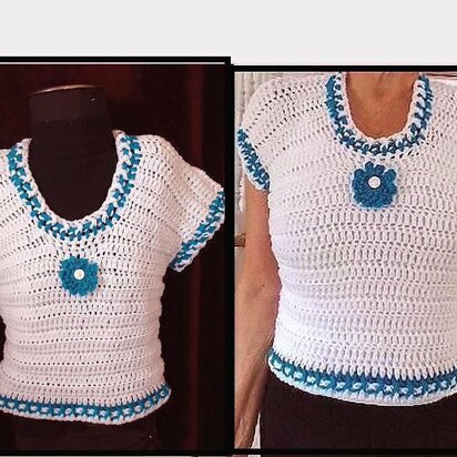 805 Scoop Neck Summer TOP