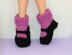 Adult Superfast Rib Cuff Sock Slippers