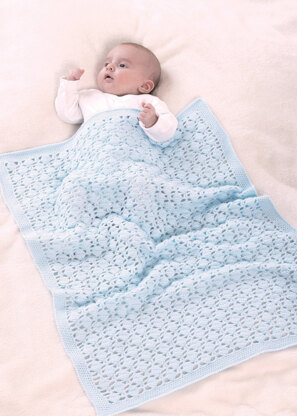 Blankets and Shawl in Sirdar Snuggly 4 Ply 50g - 1368 - Downloadable PDF