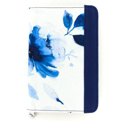 Quilted Blue Floral Knitting Needle Storage Wrap – Make & Mend