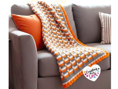 Striped Throw Blanket