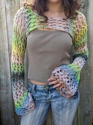 Boho Ombre Shrug