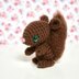 Amigurumi Fluffy Tail Squirrel