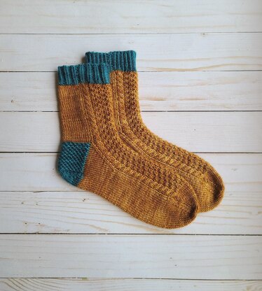 Winter Sun Socks