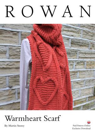 Warmheart Scarf in Rowan Big Wool