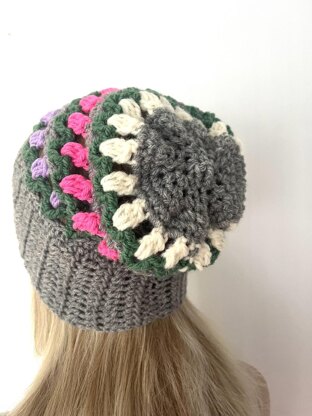 Pretty tulip hat