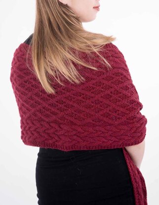 Breathless Wrap  in Juniper Moon Farm Herriot - Downloadable PDF