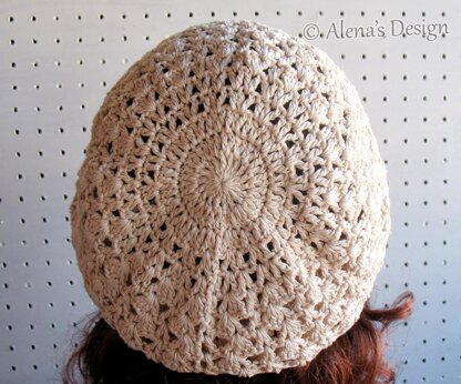 Lace Slouchy Beanie