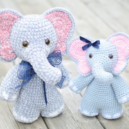 Josefina and Jeffery Chubby Little Elephants