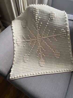 Crochet Snowflake Blanket