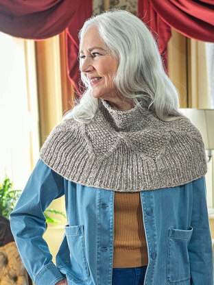 Sayles Cowl in Berroco Hearthside - Downloadable PDF