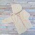Baby Bobble Cardigan and Bonnet Set in Aran knit