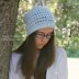 Eyelet Lace Slouchy Hat 383