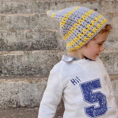 Zig Zag Toddler Beanie