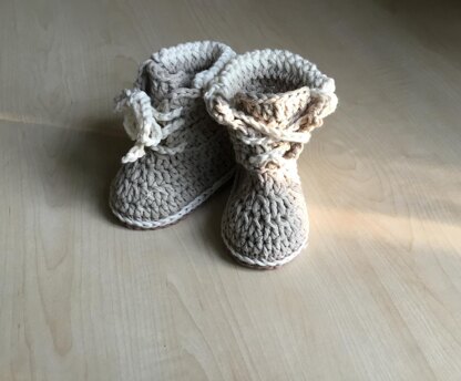 Baby Boot & Hat Set N 272