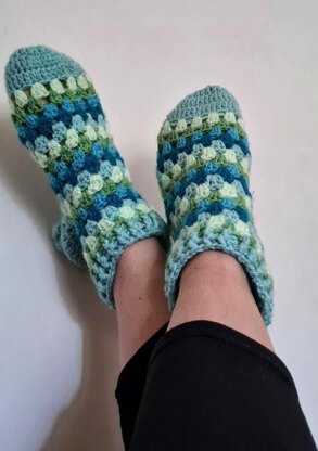 Granny Stripe Socks