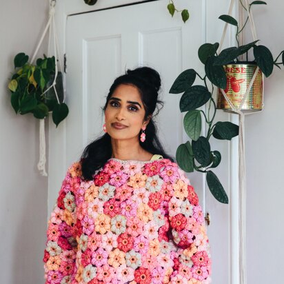 Flower Puff Jumper