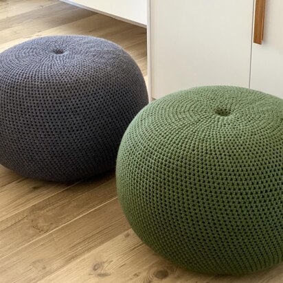 Urchin Shell Pouf