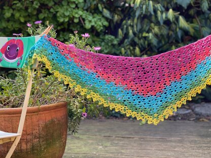 Color Bliss Shawl