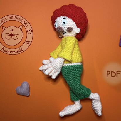 Frecher Kobold amigurumi doll