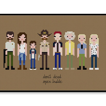 The Walking Dead Season One - PDF Cross Stitch Pattern