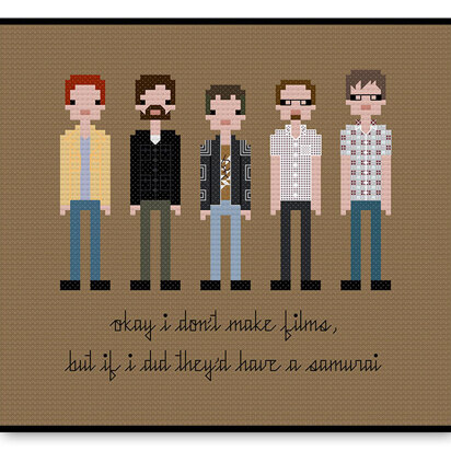 Barenaked Ladies - PDF Cross Stitch Pattern