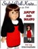 5 pdf knitting Patterns, Fit American girl Doll, 18 inch (Gotz) 04