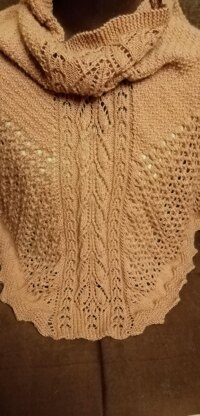 Faroese Shawl Autumn Interlude