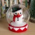 Snowman snow globe