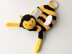 Bee Comforter and Teether, Bee Lovey