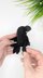 Crochet Crow Amigurumi Pattern, Crochet Bird Pattern