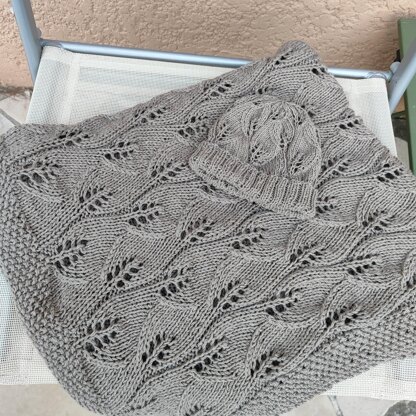 Leafy Baby Blanket