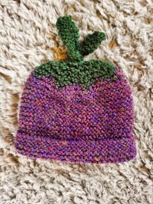 Blackberry Baby Hat