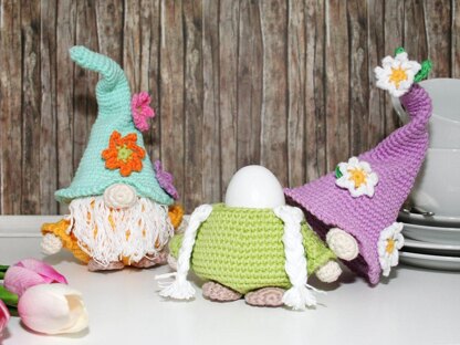 Flower Gnome - Egg Cozy