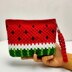 Watermelon Pouch Wristlet