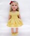 GOTZ/DaF 18" Doll Princess Belle Dress Set