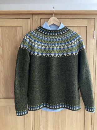 Fairisle yoke jumper