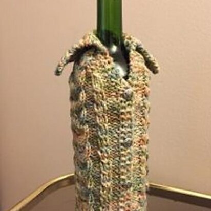 Hipster Wine Cozy