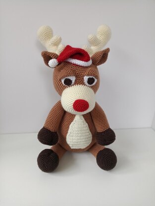 Rudolph the Red nosed Reindeer Crochet Pattern