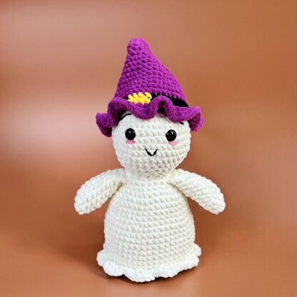 Cute Halloween Ghost Crochet Patern