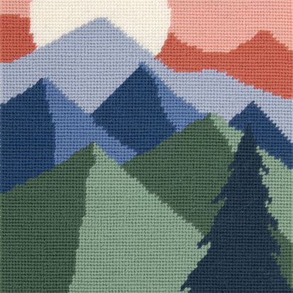 DMC Mountain Tapestry Kit - 30 x 30cm