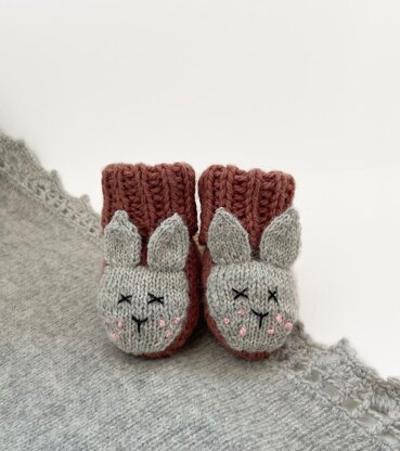 Bunny baby socks