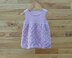 P141 Lacy Triangles Pinafore Dress