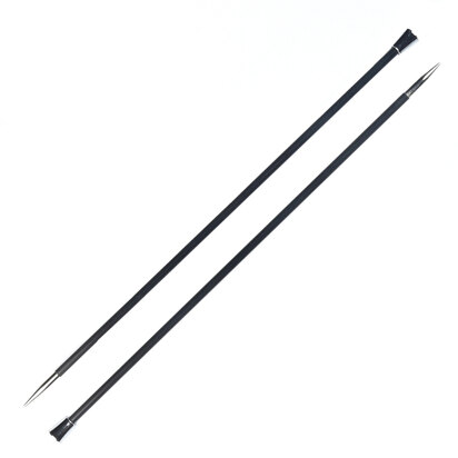 Knitter's Pride Karbonz 10" Single Pointed Needle (1 Pair)