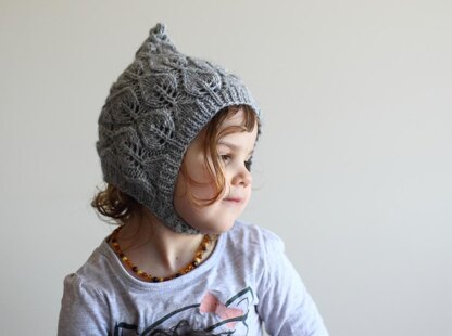 Leaf Lace Pixie Bonnet