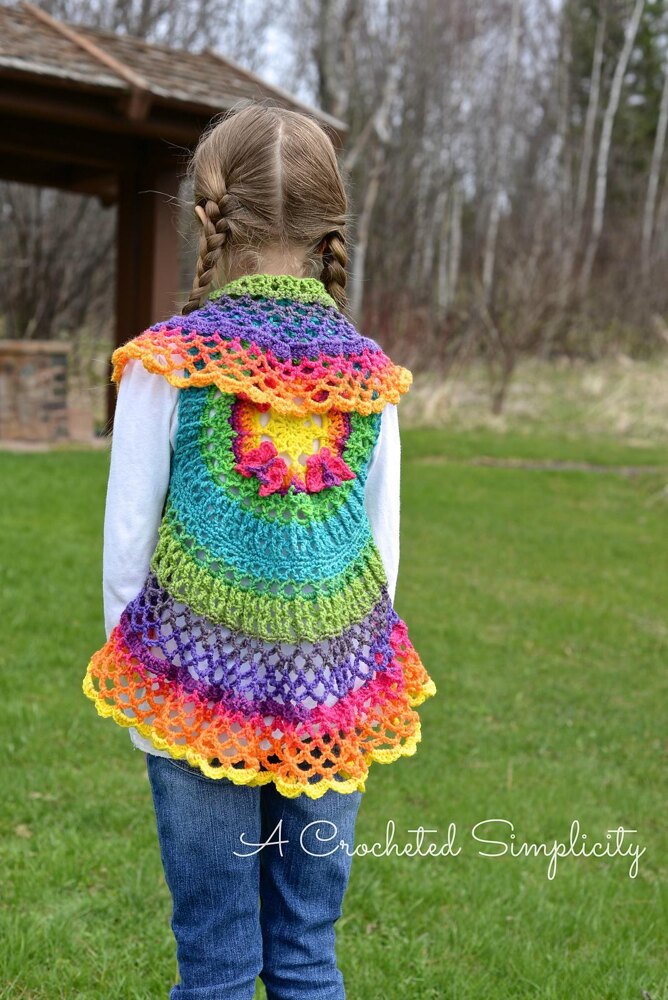 Mandala vest hotsell crochet pattern