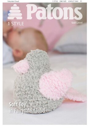 Soft Toy in Patons Fairytale Cloud