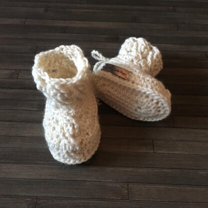 Caleb Cabled Booties