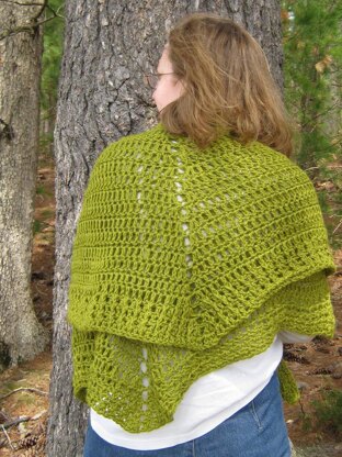 Lake Chargoggag Shawl